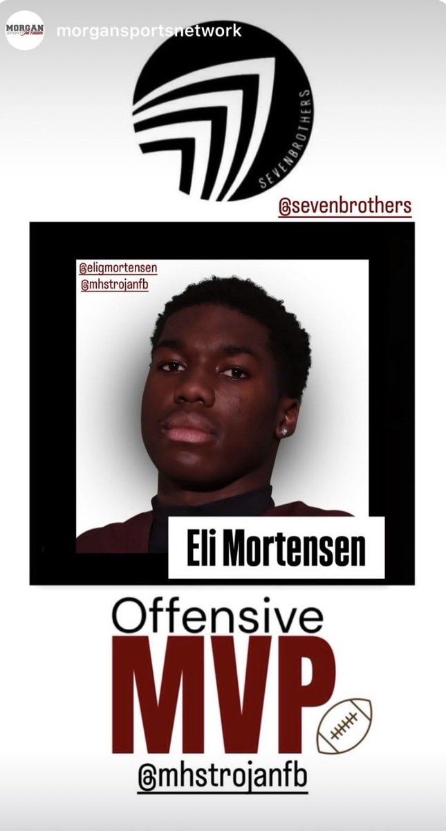 Thanks Morgan Sports Network! <a href="/MHSTrojanFB/">MHSTrojanFB</a> <a href="/BlairAngulo/">Blair Angulo</a> <a href="/BrandonHuffman/">Brandon Huffman</a> @andy_pham1 @prepredzoneut <a href="/RossApoWR_EZ/">Ross Apo🇹🇴</a> <a href="/SlingintheP/">Slingin’ the Pill Media™️</a> <a href="/MooseB90/">Moose Bingham</a> <a href="/GregBiggins/">Greg Biggins</a> <a href="/TheUCReport/">Billy Tucker</a> <a href="/adamgorney/">Adam Gorney</a>