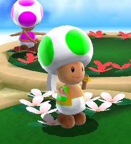 ToadlyToad's tweet image. Toadette and *sigh*