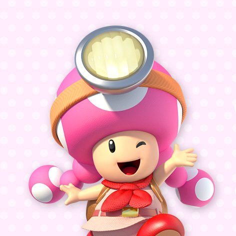 ToadlyToad's tweet image. Toadette and *sigh*