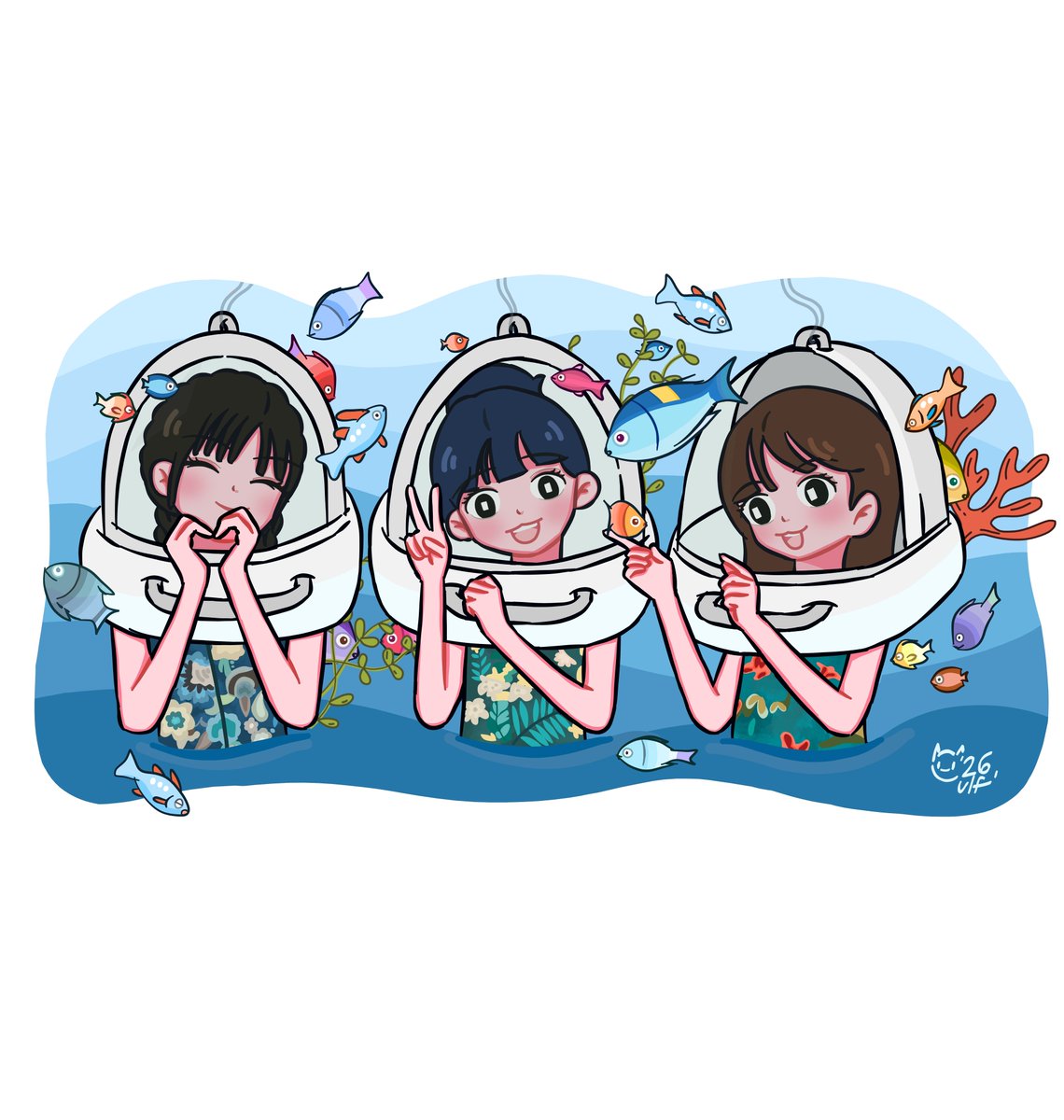 #HaiMunday <a href="/A_MutheJKT48/">Mutiara Azzahra</a> w/ <a href="/A_GitaJKT48/">Gita Sekar Andarini</a> <a href="/H_EliJKT48/">エリ Helisma Mauludzunia Putri Kurnia</a> 🤍