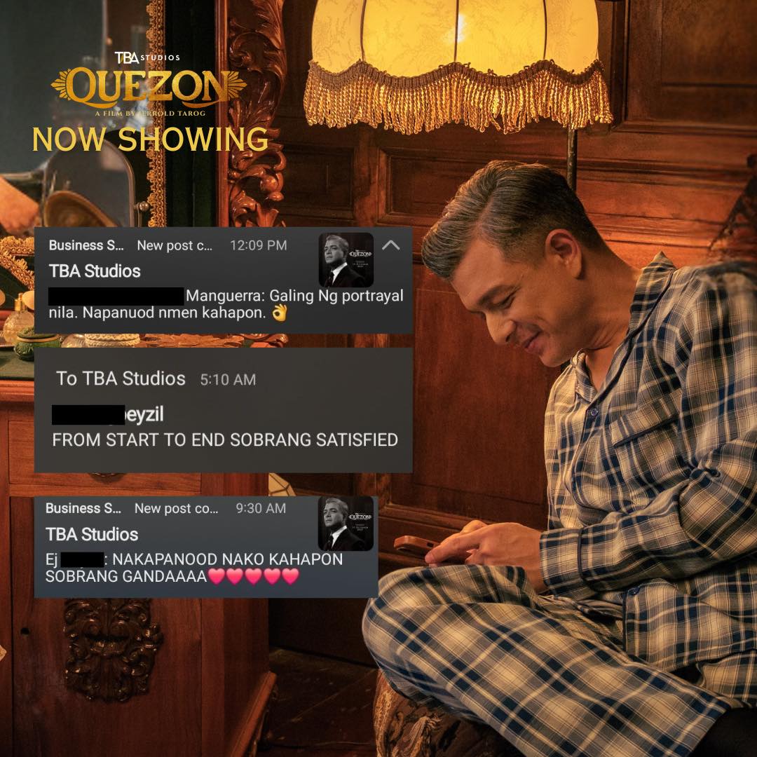 CityMallCinema_'s tweet photo. GANDA NG #QUEZON. GOOSEBUMPS!πΏπ₯
NOW SHOWING in 216 cinemas nationwide!β€οΈβπ₯
#Quezon #TBAStudios #Bayaniverse #BestSeenInCinemas #JerichoRosales https://t.co/g0Vz9Uo4ju