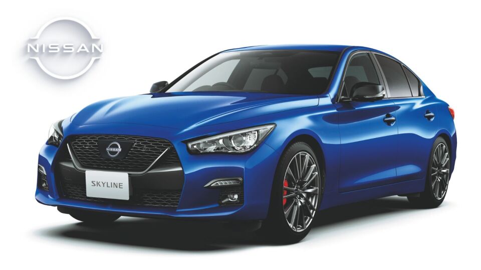 日産「#スカイライン 」の一部仕様が向上！

エマージェンシーブレーキの検知対象を拡大し、太陽光と夜の照明下で異なる表情を見せる「#ワンガンブルー 」のエクステリアカラーを追加設定🌃
あわせて、400台限定の特別限定車「400R Limited」も発表しました。

🔻詳細はこちら
global.nissannews.com/ja-JP/releases…