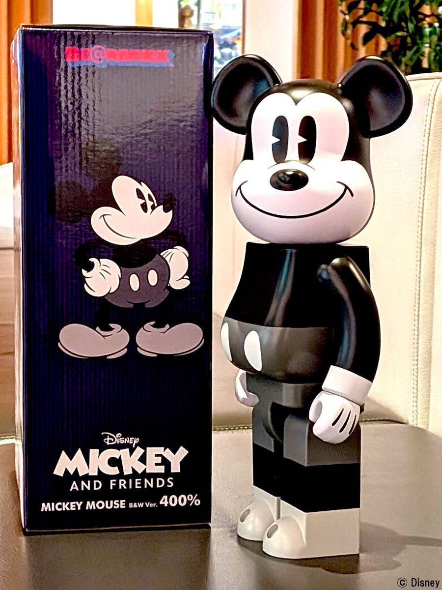 Today's SOLAMACHI】 「BE@RBRICK MICKEY MOUSE B&W Ver. （MICKEY