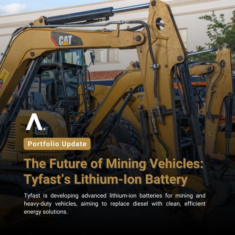 DjoannFal's tweet photo. 🚜 Tyfast is building next-gen lithium-ion batteries for mining, trucking &amp; defense.
Fast charge ⚡ Long life 🔋 High power 💥
Cleaner, safer heavy-duty machines are here.
#BatteryTech #EV #Mining https://t.co/XZpxCRR0qj