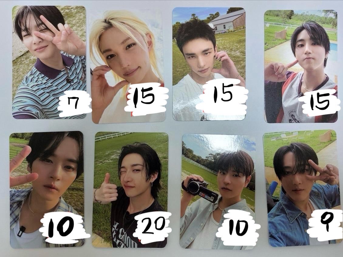 Transaction_811's tweet photo. 스키즈 카르마 공방포카 양도 sell
배송비 부담시 해외배송 가능

Bangchan LeeKnow ChangBin Hyunjin Han Felix SeungMin I.n 스트레이키즈 특 특전 럭드 포토카드 포카 스페셜 공방 StrayKids skz Luckydraw wts shopee PC PhotoCard sellbroadcast pcs wts sell event special ceremony karma https://t.co/6v6uYJoGyR