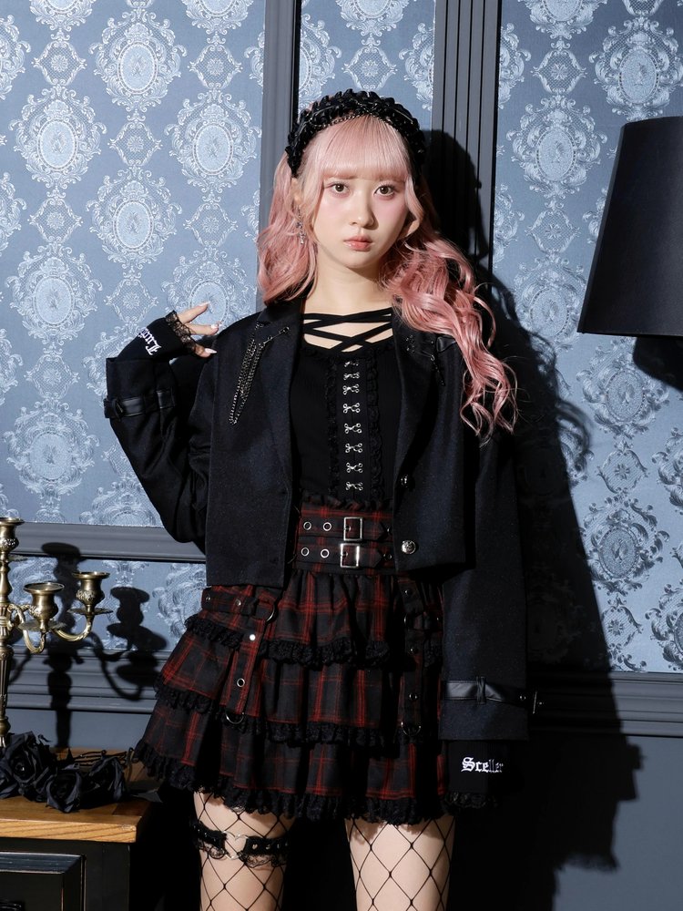 𝐑𝐞𝐜𝐨𝐦𝐦𝐞𝐧𝐝𝐞𝐝 𝐢𝐭𝐞𝐦..❤︎】 ☑︎合皮切り替えクロップド