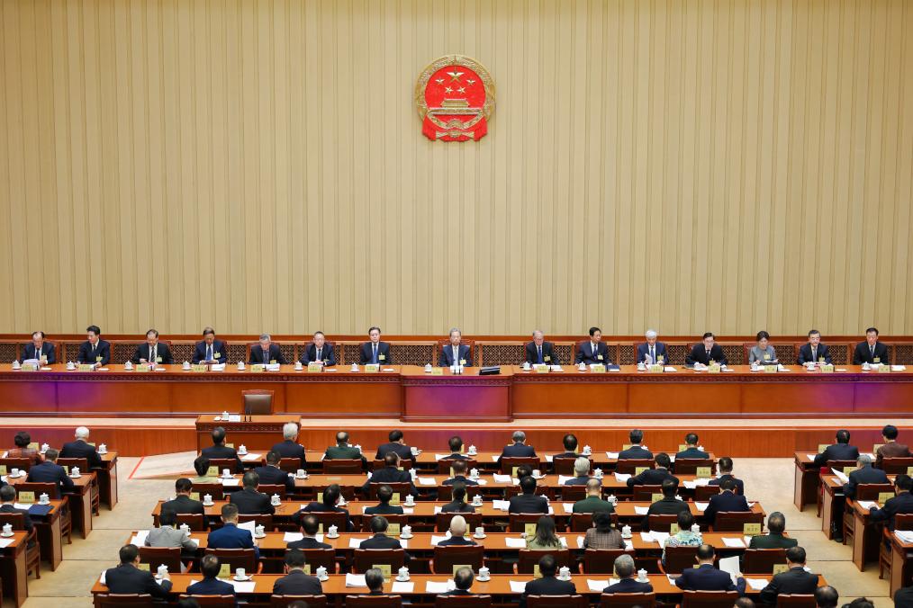 Chinese lawmakers met on Sunday to deliberate reports at an ongoing session of the Standing Committee of the 14th National People's Congress (NPC), the top legislature. china.org.cn/2025-10/27/con…