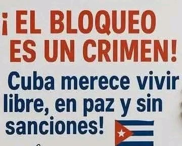 #TumbaElBloqueo a #Cuba 🇨🇺