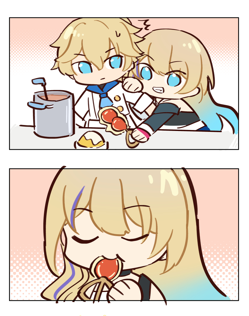 MZxiaxi's tweet image. Good cooking skills🥳
#Serval #gepard #HonkaiStarRail