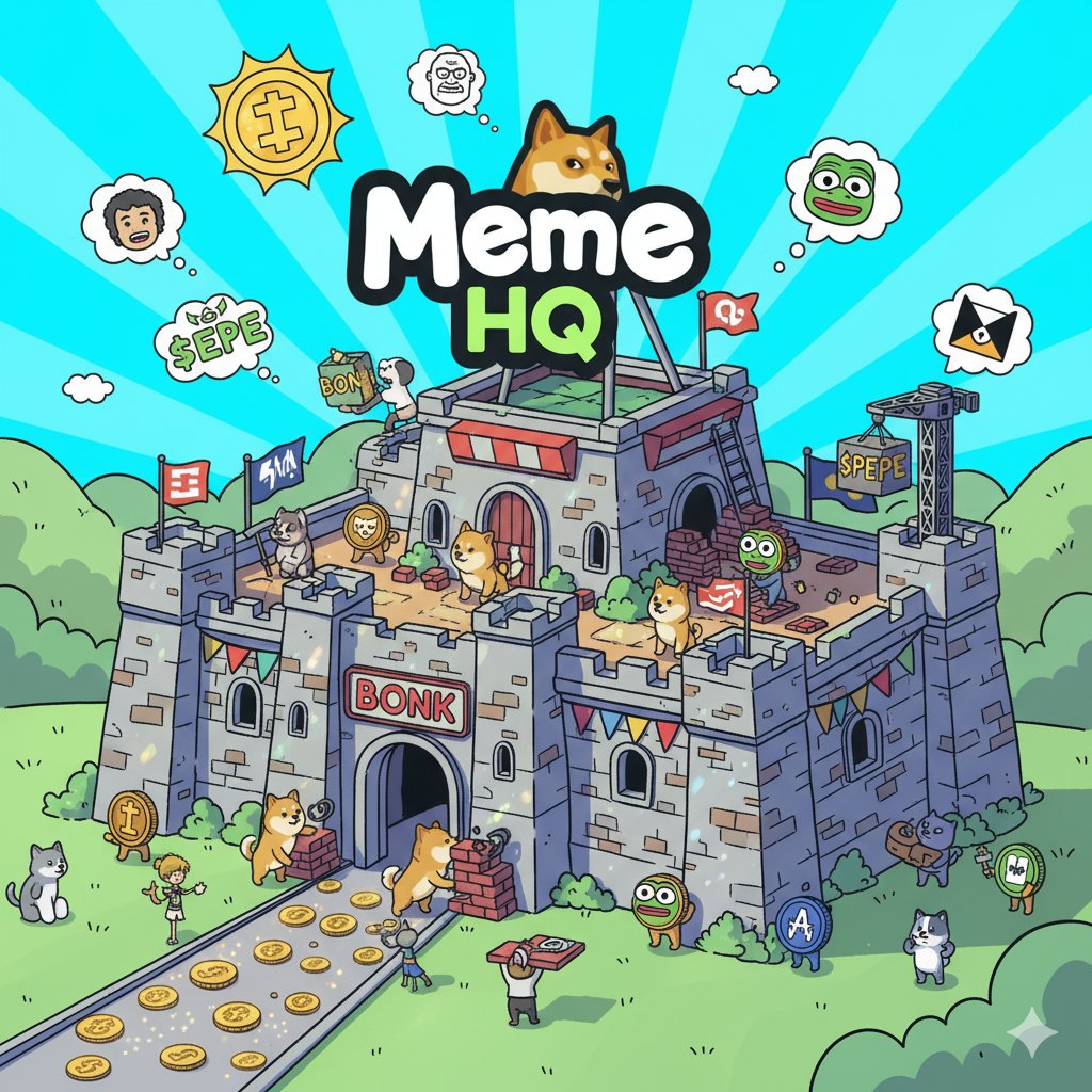 @Ashcryptoreal 🚀 Bags loaded, rockets ready! 💼🔥
This is the week $MEMEHQ changes lives!
No more waiting — it’s time to ride the wave and make history! 🌕💎

💥 Join the movement:
CA: GEqNRTq4fcr2yZpw6i95YeCTUv
TG: t.me/memehqportal

#MEMEHQ #Bullish #ToTheMoon #Crypto #memecoin