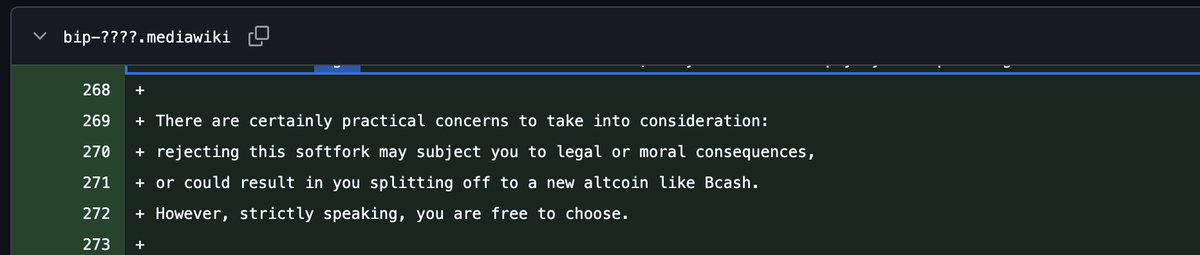 this is a BIP (Bitcoin Improvement Proposal) fighting for a soft fork right now, read line 270
