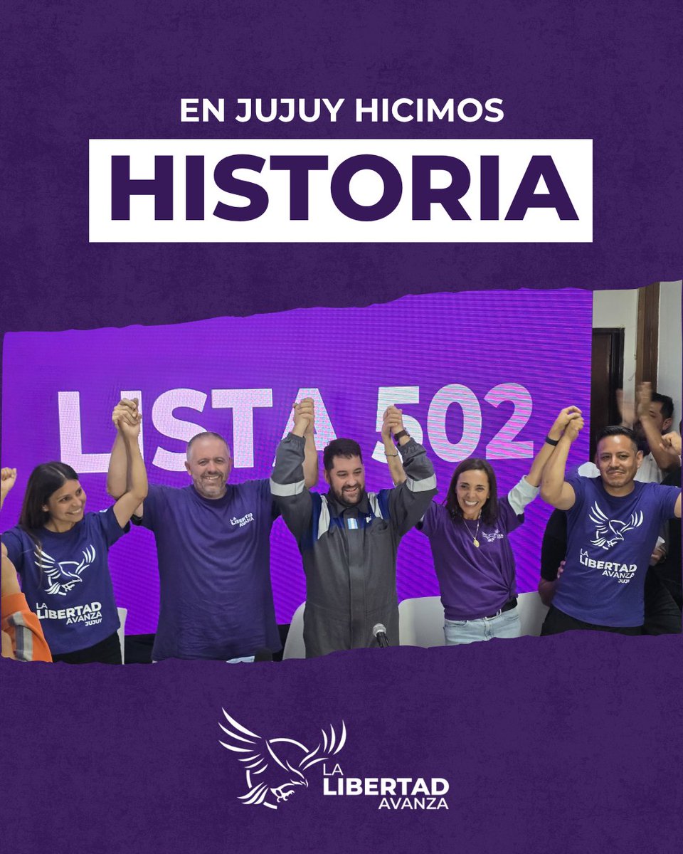 JUJUY SE TIÑÓ DE VIOLETA
EL ESFUERZO VA A VALER LA PENA
VLLC!!!