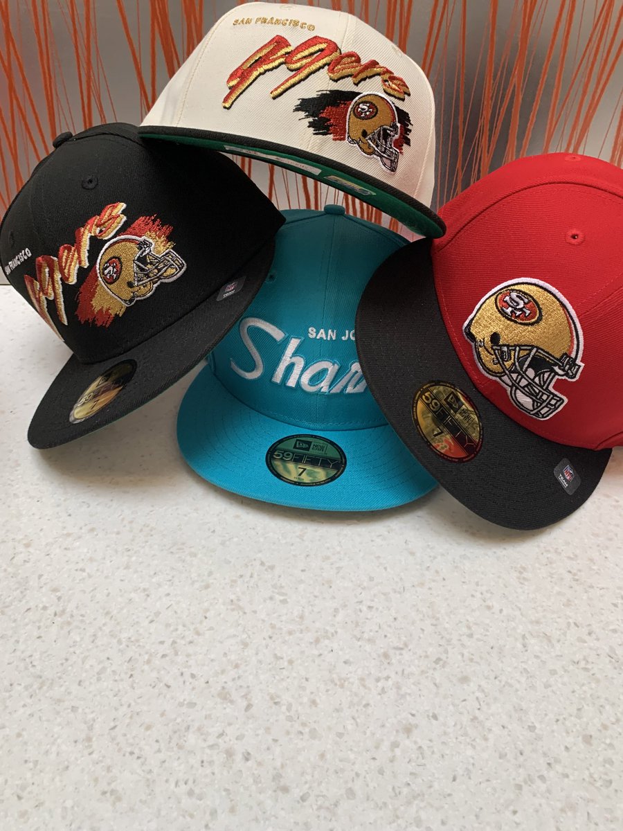 Stopped by <a href="/HatClub/">HAT CLUB</a> Great Mall and had to grab some Fitteds I’ve had my eye on <a href="/49ers/">San Francisco 49ers</a> <a href="/SanJoseSharks/">San Jose Sharks</a> <a href="/NewEraCap/">New Era Cap</a>