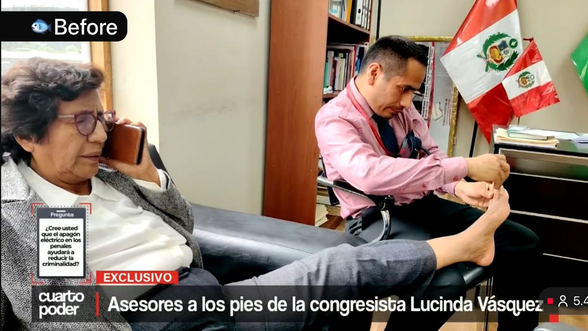 LuisPesantes's tweet image. Qué fea vaina haber votado por #PerúLibre ✏️ por mi madre. 

— Lucinda Vásquez / Perú Libre.