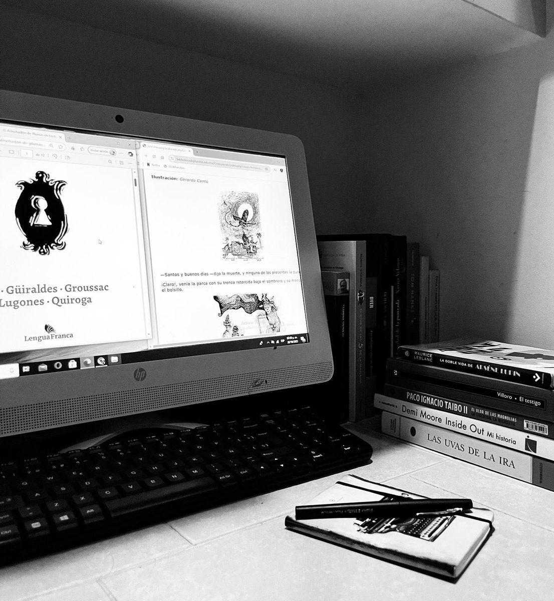 Por hoy ya. 
Mañana a comenzar de nuevo.
Café?