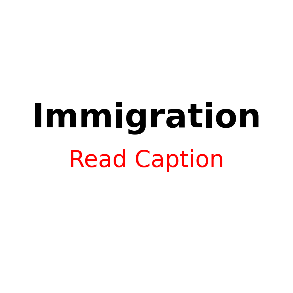 Immigration

We need to remove a dangerous assumption from this conversation. Immigration cannot save the world. There are almost 9 billion people on earth and most of them live in far more difficult conditions than we do. Many face poverty, war, corruption, and tragedy. If we