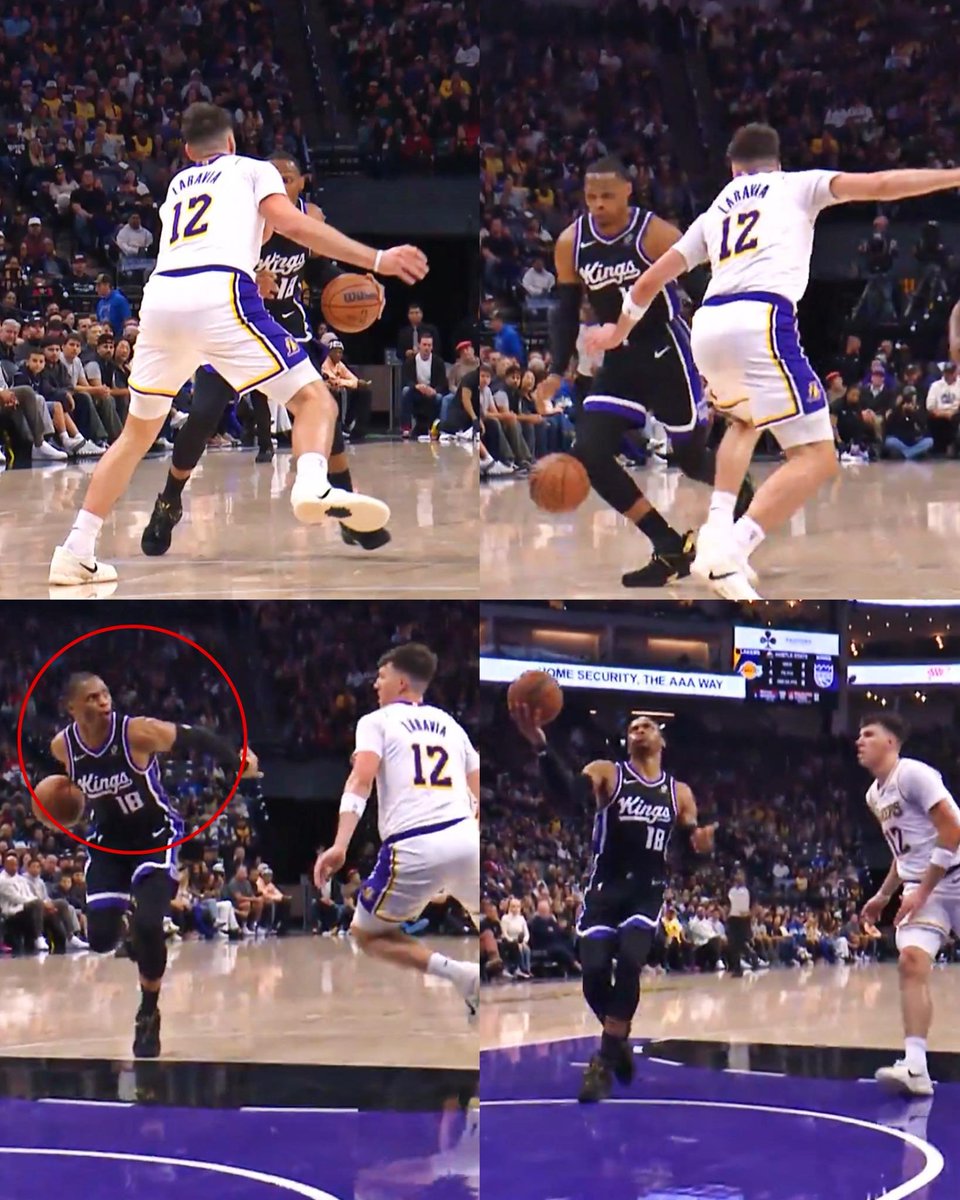 Russell Westbrook gave him the look 😭