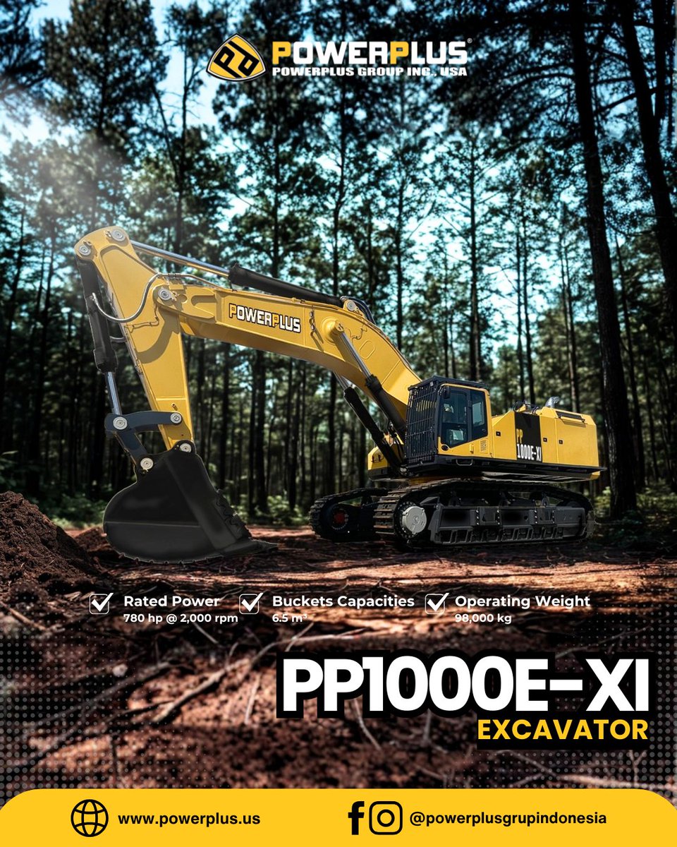 PowerplusgrupID's tweet image. Gali lebih dalam, hasil lebih maksimal. Dengan POWERPLUS PP1000E-XI, produktivitas jadi prioritas!

📞 Untuk informasi lebih lanjut dan harga: ✆ +62 811-8112-8882

#POWERPLUS #alatberat #jualalatberat #alatberatindonesia #alatberatjawa #alatberatkalimantan #cariaalatberat