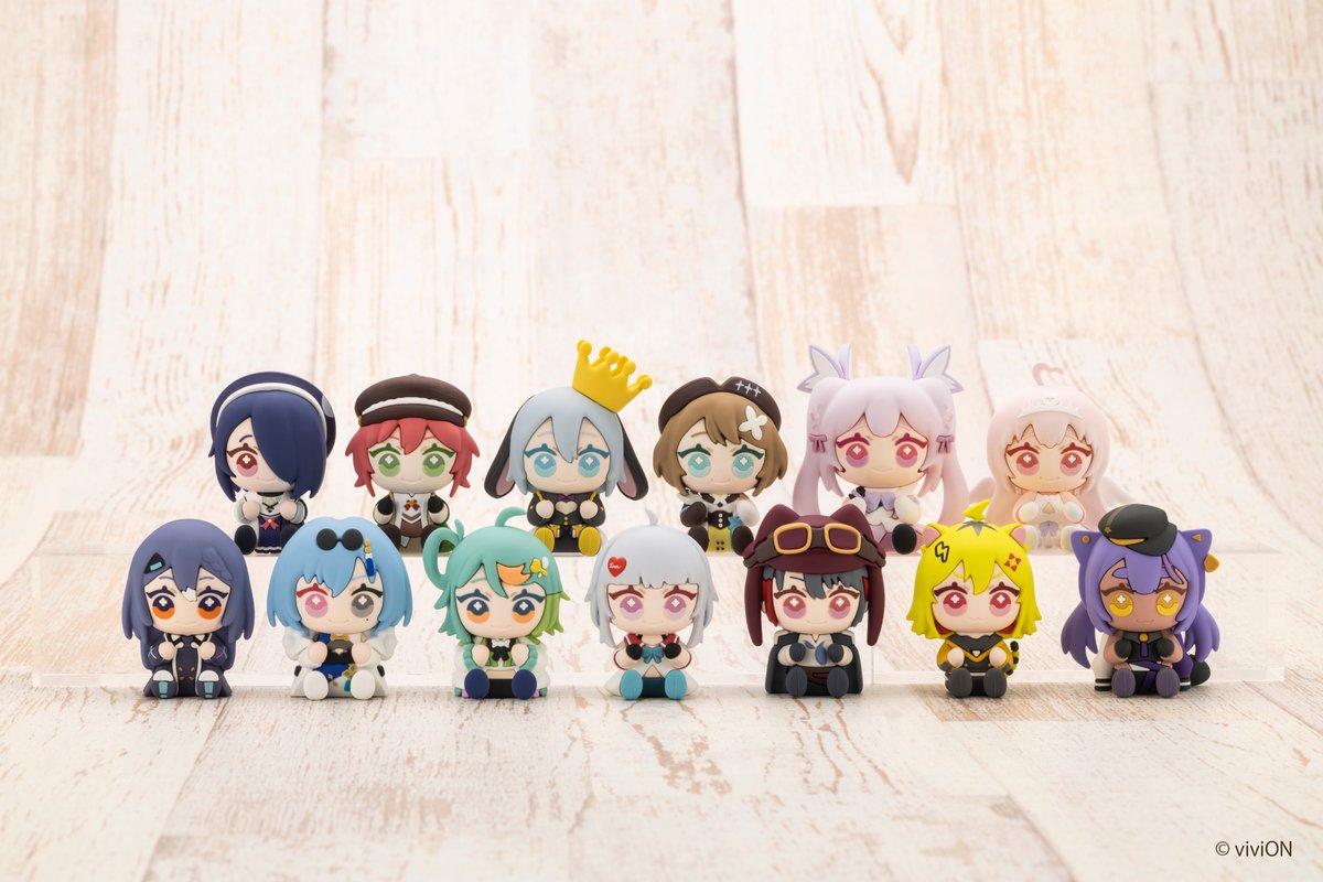 あおぎり高校 ラバーフィギュアシリーズ📣 『＃あおぎり高校 ラバー