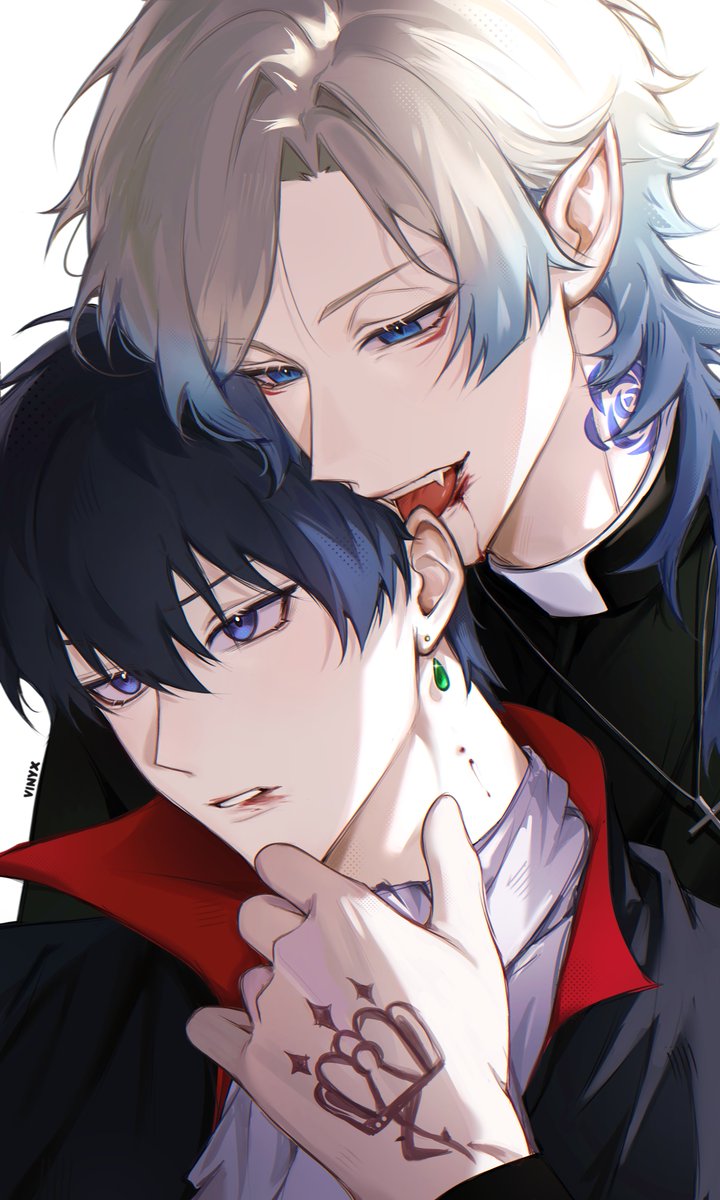 vyyntx's tweet image. Happy halloween ! 🦇 #kiis #kaisagi #ブルーロックFA