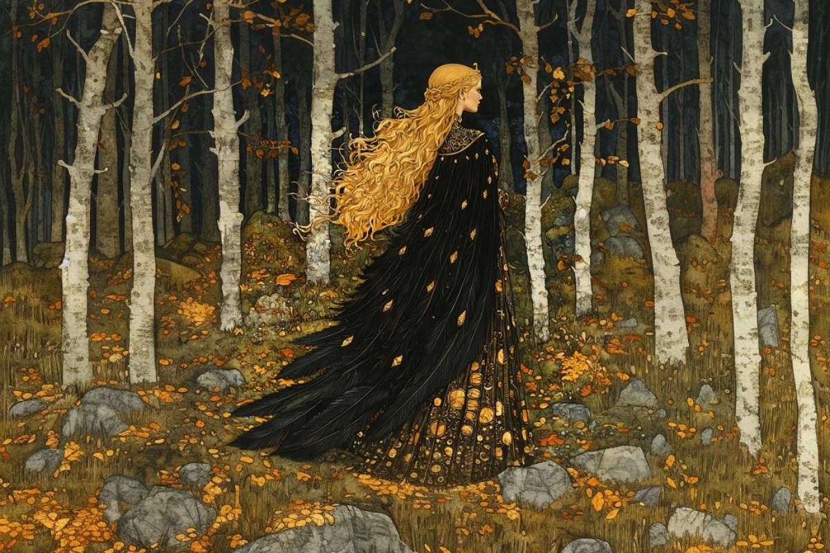 In Germanic legend, a *feþrōhamô was a magical cloak of feathers that let you fly or turn into a bird. If this word had survived into today's English, it’d be “featherhame.”