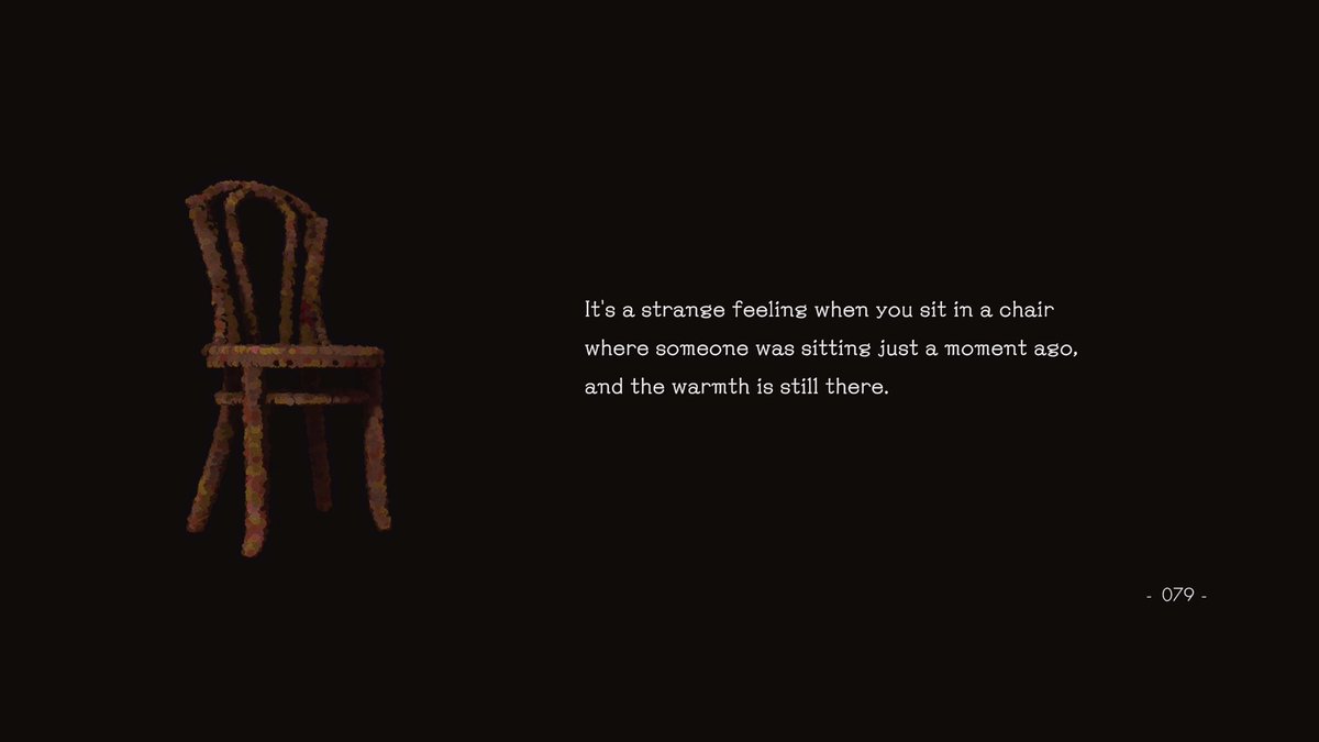 Baiyon (@baiyon) on Twitter photo The chair knows too much. #dreamsofanother The chair knows too much. #dreamsofanother