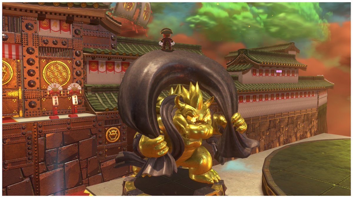 It’s truly a crime how these statues are mercilessly destroyed in our path forward. 
#MarioOdyssey #supermario