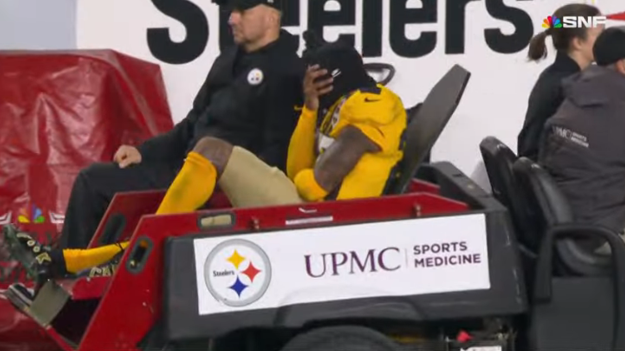 Not great for DeShon Elliott #Steelers 🙏