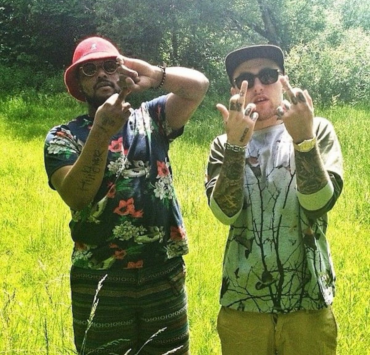 basedgodmac's tweet image. The bond Mac and school boy q share will always be top tier