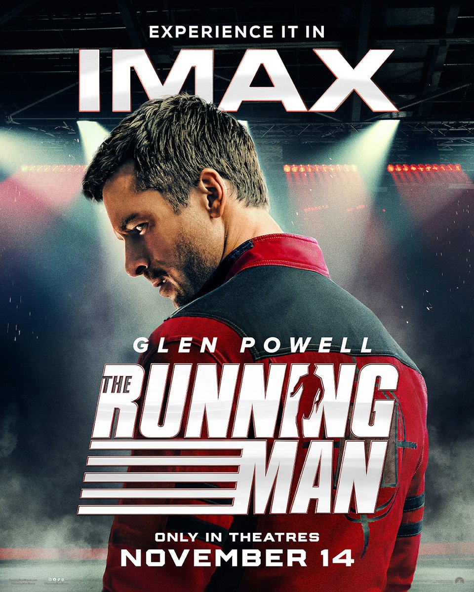Ready, set... GO run to IMAX to experience The #RunningManMovie November 14. Tickets on sale now imax.com/movie/the-runn…