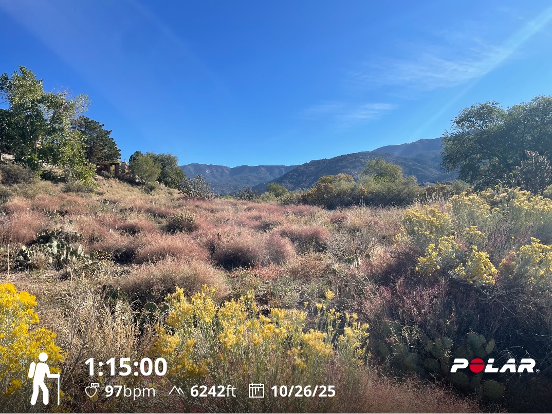 Howtobefit's tweet image. My malaise and fatigue may have been caused by low Vitamin D. A couple of days of 10,000 IU D3, and I felt almost like new. Most of this was a hike, but I finished with a run!