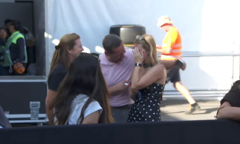 SCUDERIAFEMBOY's tweet photo. aww, during ollies interview with viaplay he noticed his girlfriend was crying because of his P4 https://t.co/A8w6TkWsBY