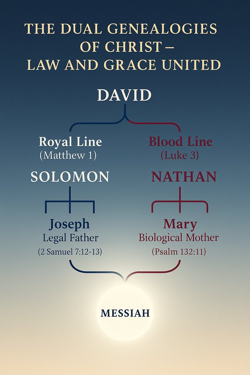 End_0f_Times's tweet photo. Through David’s house, Mary’s womb and into eternity, proves that salvation was not an accident of ancestry but an orchestration of heaven itself.
“Of the fruit of thy body will I set upon thy throne.” — Psalm 132:11
https://t.co/29XoV6Lecg https://t.co/xC4hhAFzF9