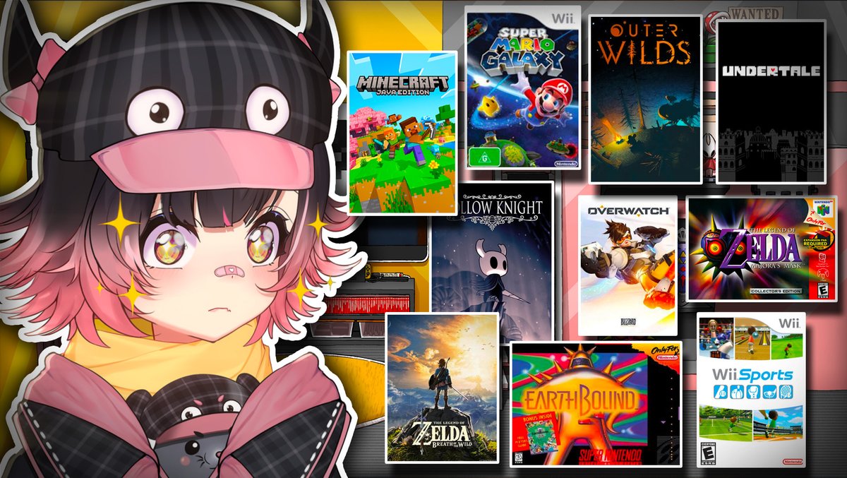 Fraiki's tweet image. 10 games to get to know me🎮

Each of these games have impacted me in a way!
I will never forget them🥹