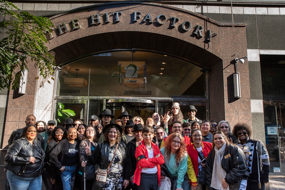 A HIStorical Moment. Some of the attendees at KV NYC outside of the iconic Hit Factory, taken by Steven Paul Whitsitt! 📷