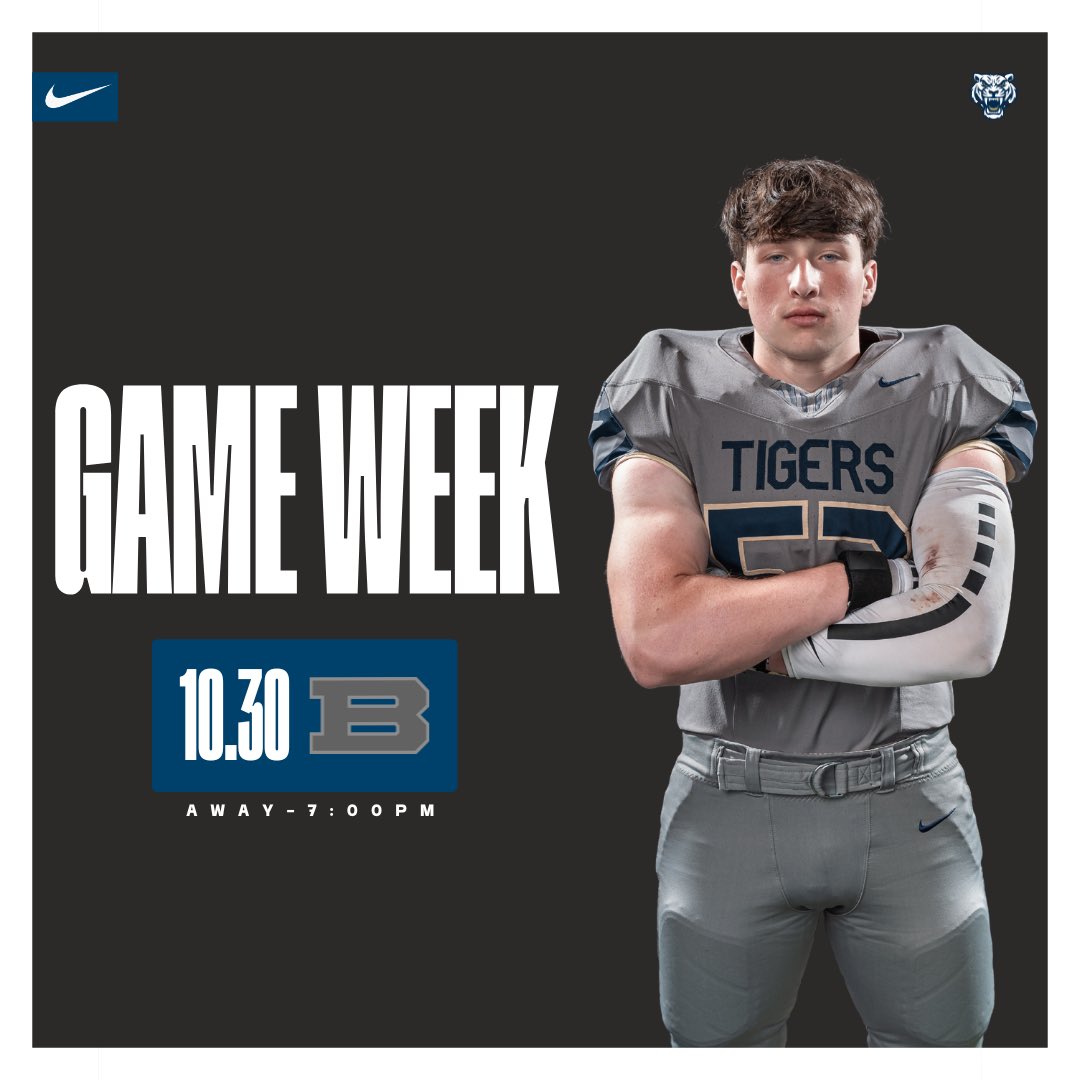 Tiger Nation join us this Thursday on the road as we travel to take on Bartlett High School! Kickoff is at 7PM! 🐅 #playfortheA