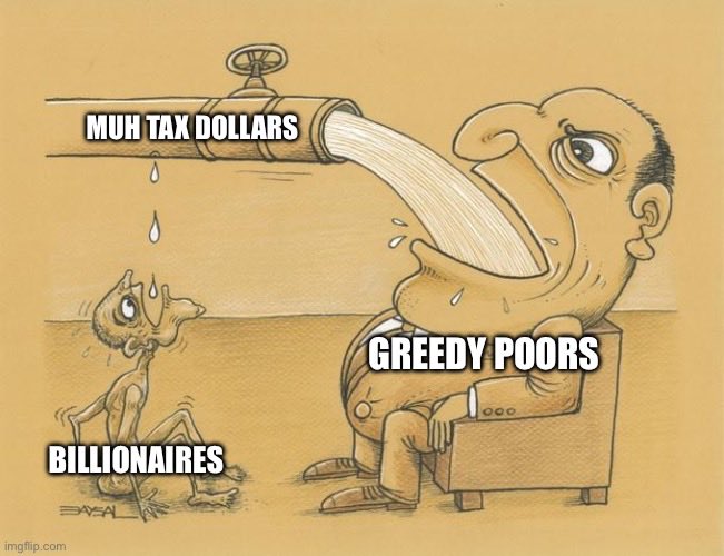 DreamLeaf5's tweet image. How conservatives view social programs