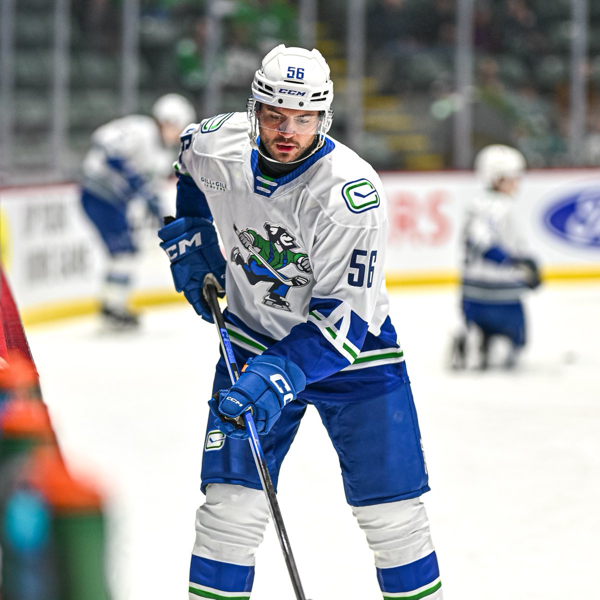 abbycanucks's tweet photo. Daschke Debut! 👏

Congratulations to Derek Daschke on making his AHL  Debut tonight against the Ontario Reign! https://t.co/6sWlaupJaL