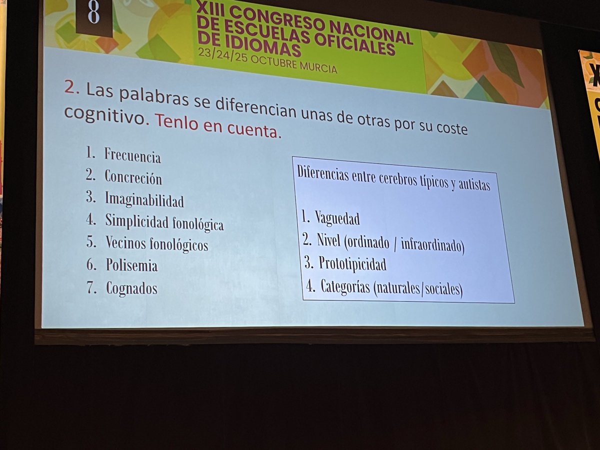 Qué buen programa el del #XIIICongresoNacionalEOI de <a href="/AMPREOI/">AMPREOI</a>:
Digitalización, Neurolingüística, desarrollo de la competencia crítica, evaluación formativa y atención a la diversidad en la adquisición del léxico…
Un congreso fresco, con cariño y esfuerzo
“Larga vida a las #EOI!”