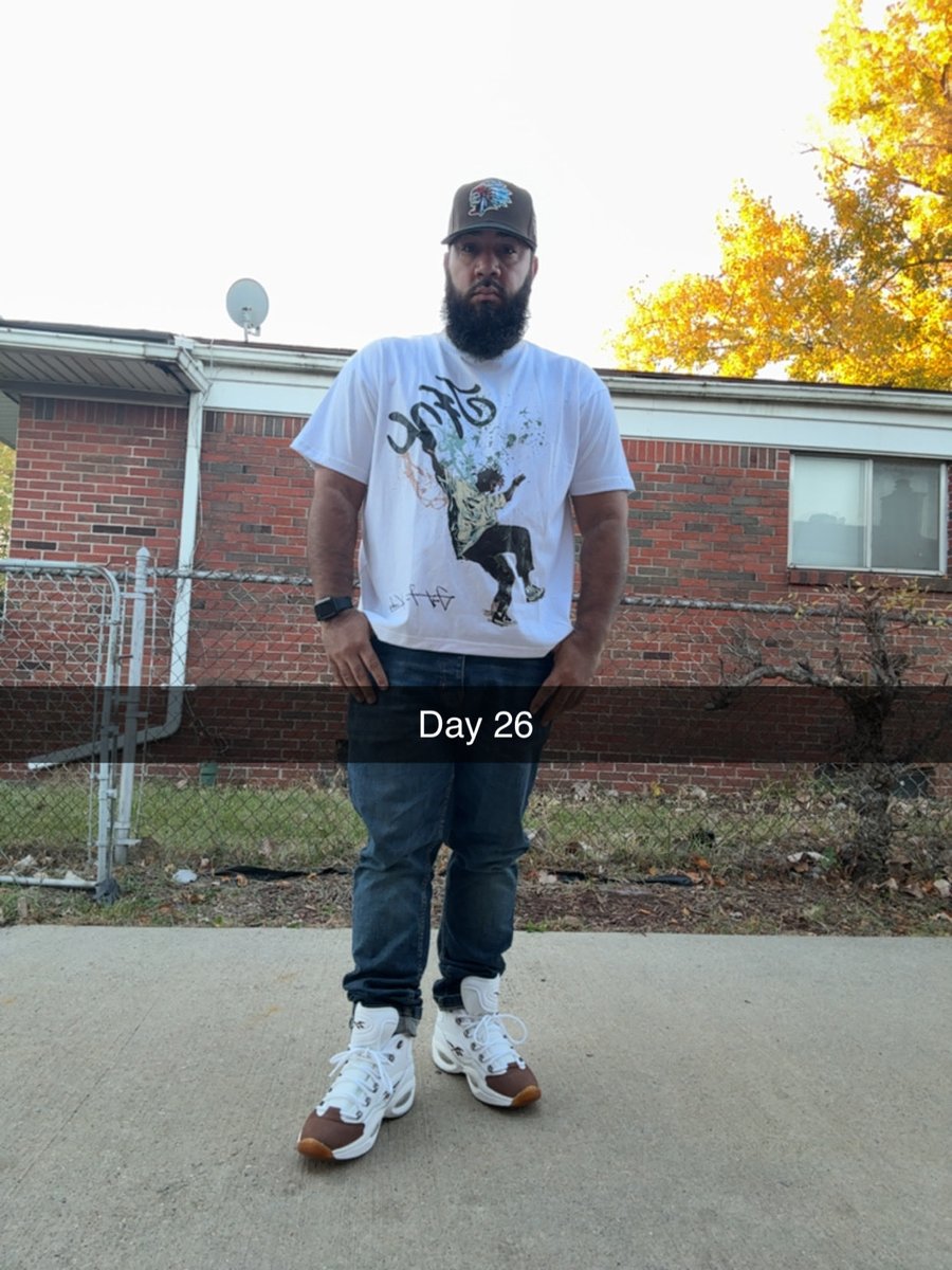 KicksNfitteds26's tweet photo. 31 days of #JBSV Just trynna give my brother @JBfromchicago his flowers. If you have anything from his brand, feel free to rock & post
Day 26 #JustForKicks 👕
KOTD #Reebok #ReebokQuestion #QuestionMid “Mocha”
FOTD @HatClub #SkullChief #PINdejos #StartingCapFive #KillerCombo https://t.co/CASsNV1jhn