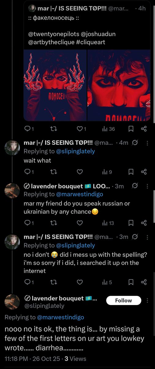 this is the most hilarious thing that has happened to me in months i'm so sorry to my ukranian oomfs