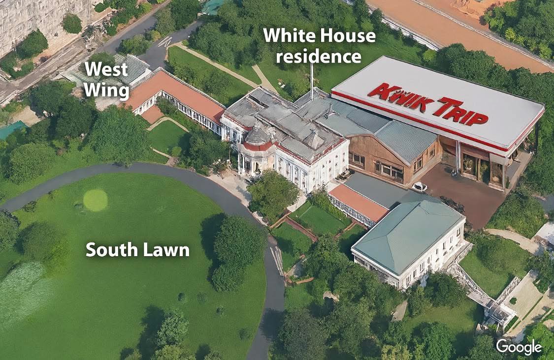 duksbrew2's tweet image. I found the secret plans of what Trump is building!! 🤣