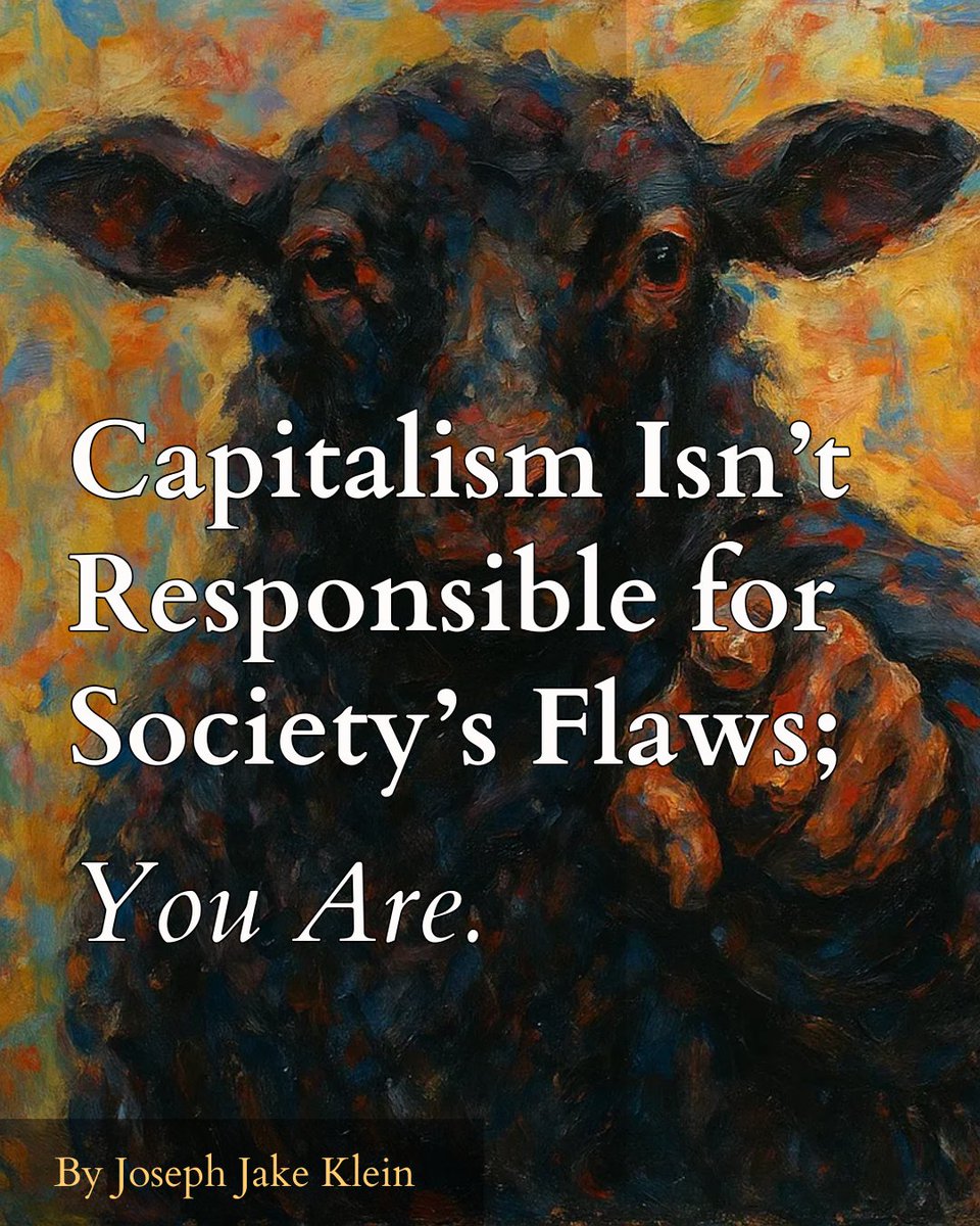 wtblacksheep's tweet photo. "There is a third option between capitalism wanting our cultural degradation or wanting to be its savior: 

it’s neither, and it was never supposed to be."

🔗 https://t.co/x8gKBEQKGS https://t.co/x8d4fHPKPi