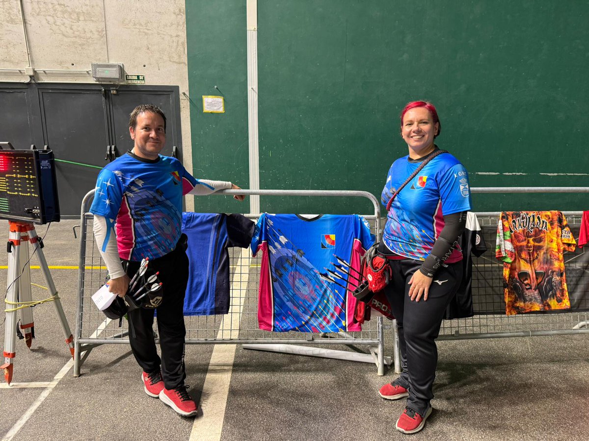 CAdeLeganes's tweet photo. Del 24 al 26 de octubre ha tenido lugar el Reyno de Navarra Archery Tournament, en el que hemos tenido como participantes a Jesús Jacinto y a María.
Gracias por tan buena representación del club en una competición de tan alto nivel!!
@AytoLeganes @LeganesActivo https://t.co/1PxYBR8fAp