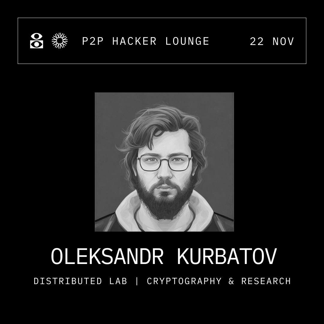 Another speaker joining us in Buenos Aires is Oleks (<a href="/olkurbatov/">Oleksandr Kurbatov 🇺🇦</a>) from @DistributedLab, a cryptographer specialising in zk proofs, decentralised identity, and applied cryptography.

He's authored dozens of well-recognised research papers, contributing to advancements in