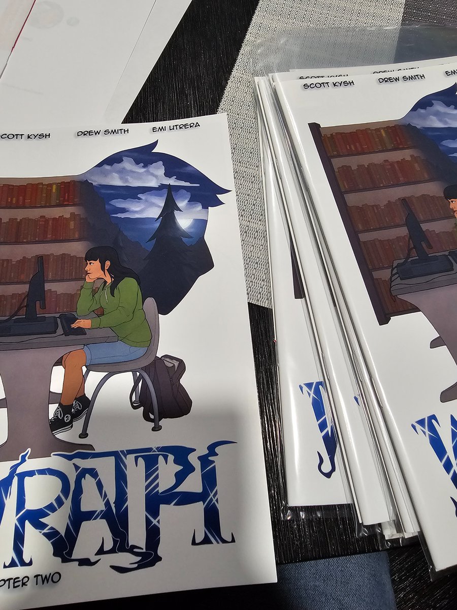 Bagging and boarding the left over stock.