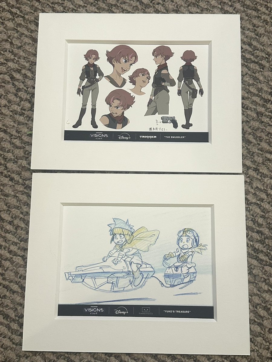 StarlightAndrew's tweet image. What a wonderful surprise to come back from vacation to! Thank you so much to @starwars for the wonderful package! Was stoked for #StarWarsVisions Volume 3 already &amp;amp; now even more so! Gorgeous calligraphy work from @Quiet_Butterfly! This means the absolute world to me!!