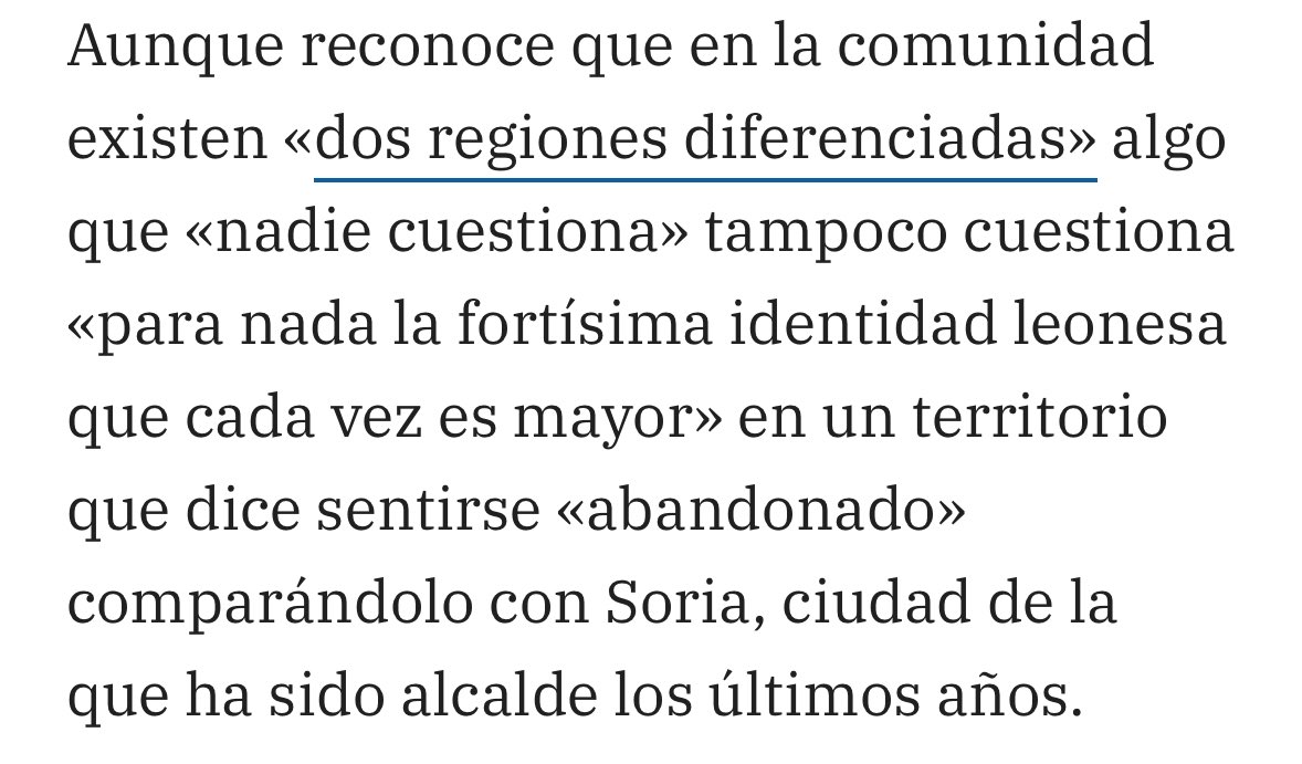 Me cansa un poco la UPL con los discursos de Carlos.

Izquierda el titular y derecha la entrevista, que es lo que ha defendido el PSOE CyL SIEMPRE.

Sabemos que estáis deseando ver a Quiñones repetir mandato, pero tapaos un poquito y respetad a los que luchamos por nuestra tierra