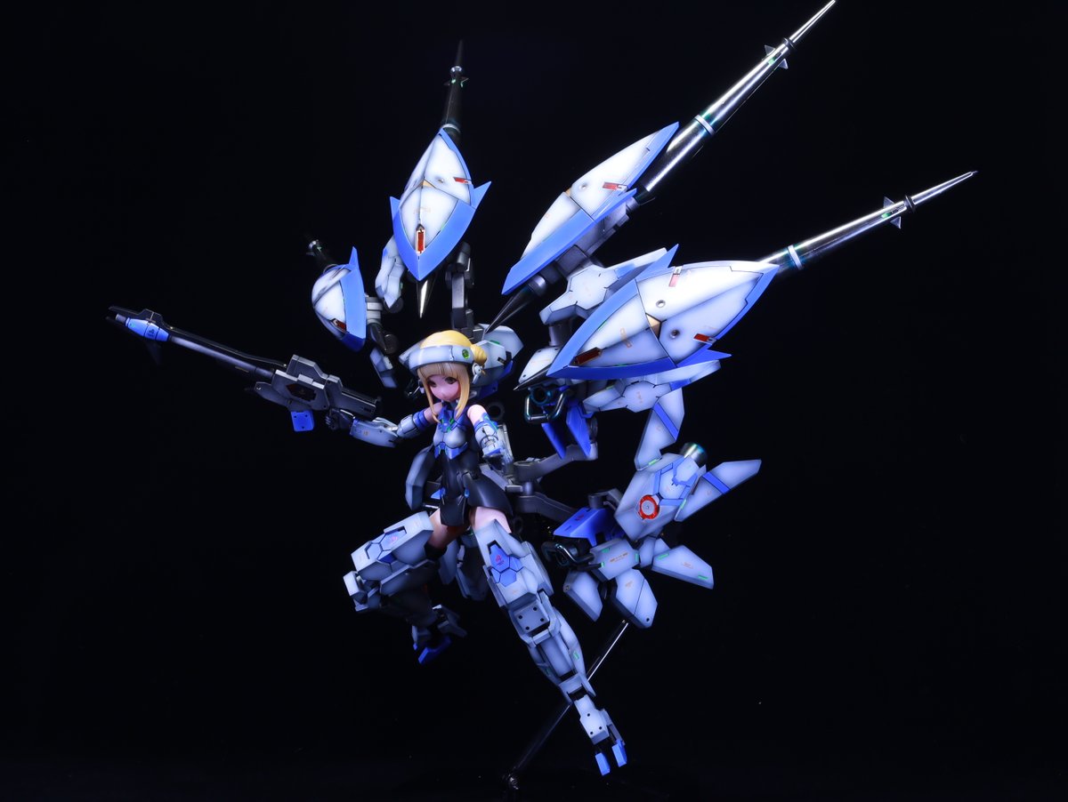 yuyotu0's tweet image. おめでとう!
最近完成させた2体を!
#高幡のどか生誕祭 #アリスギアEX #アリスギア
#メガミデバイス