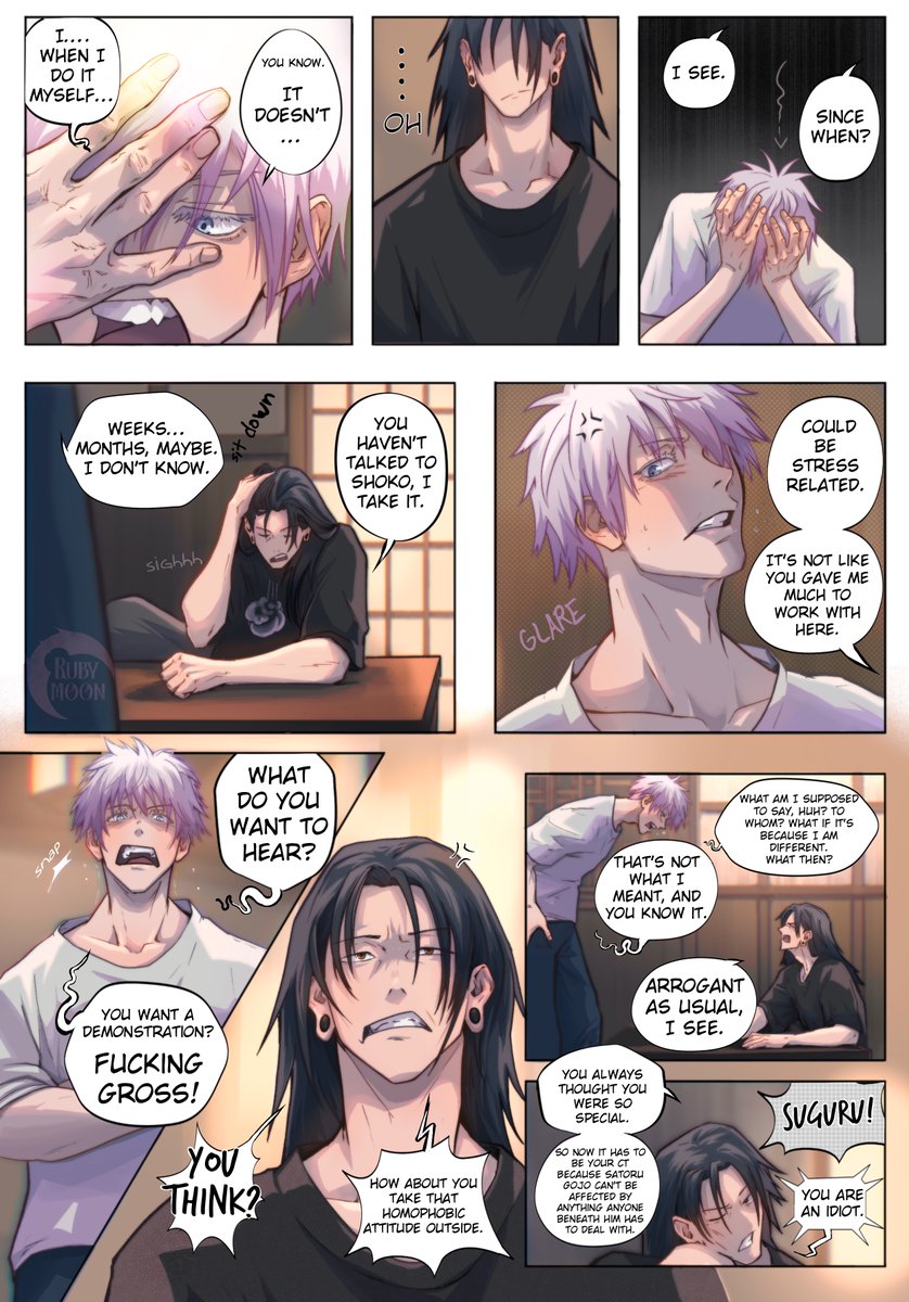 Some liquid courage to  get it off your chest. 

for Cval  
from “Audience” (fic and tag below!)

 #五夏 #夏五 🔁